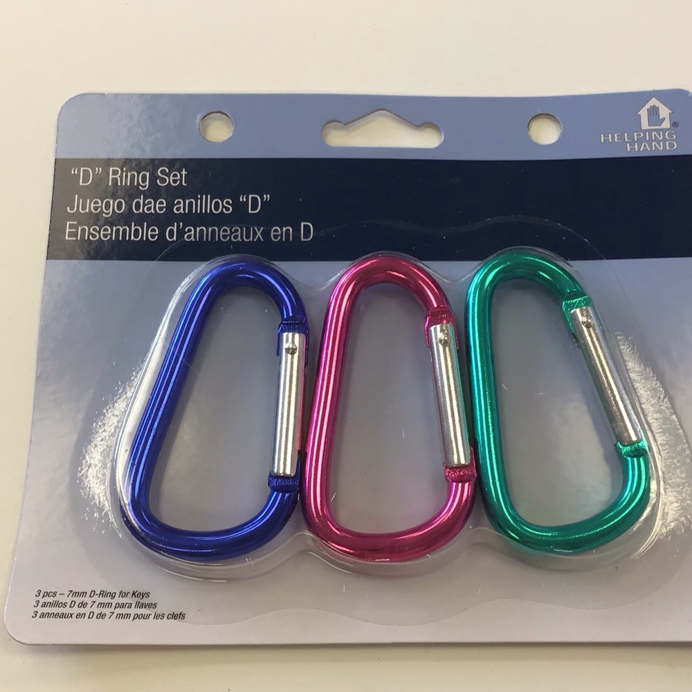 Helping Hands 3 pack 7mm “D” Rings